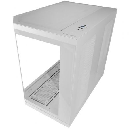 Mars Gaming MC3TCOREW Caja Gaming Semitorre Blanca Triple Cristal Templado